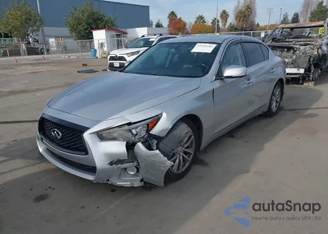 2014 Infiniti Q50 Premium z USA, uszkodzony, nr VIN JN1BV7AP3EM685578